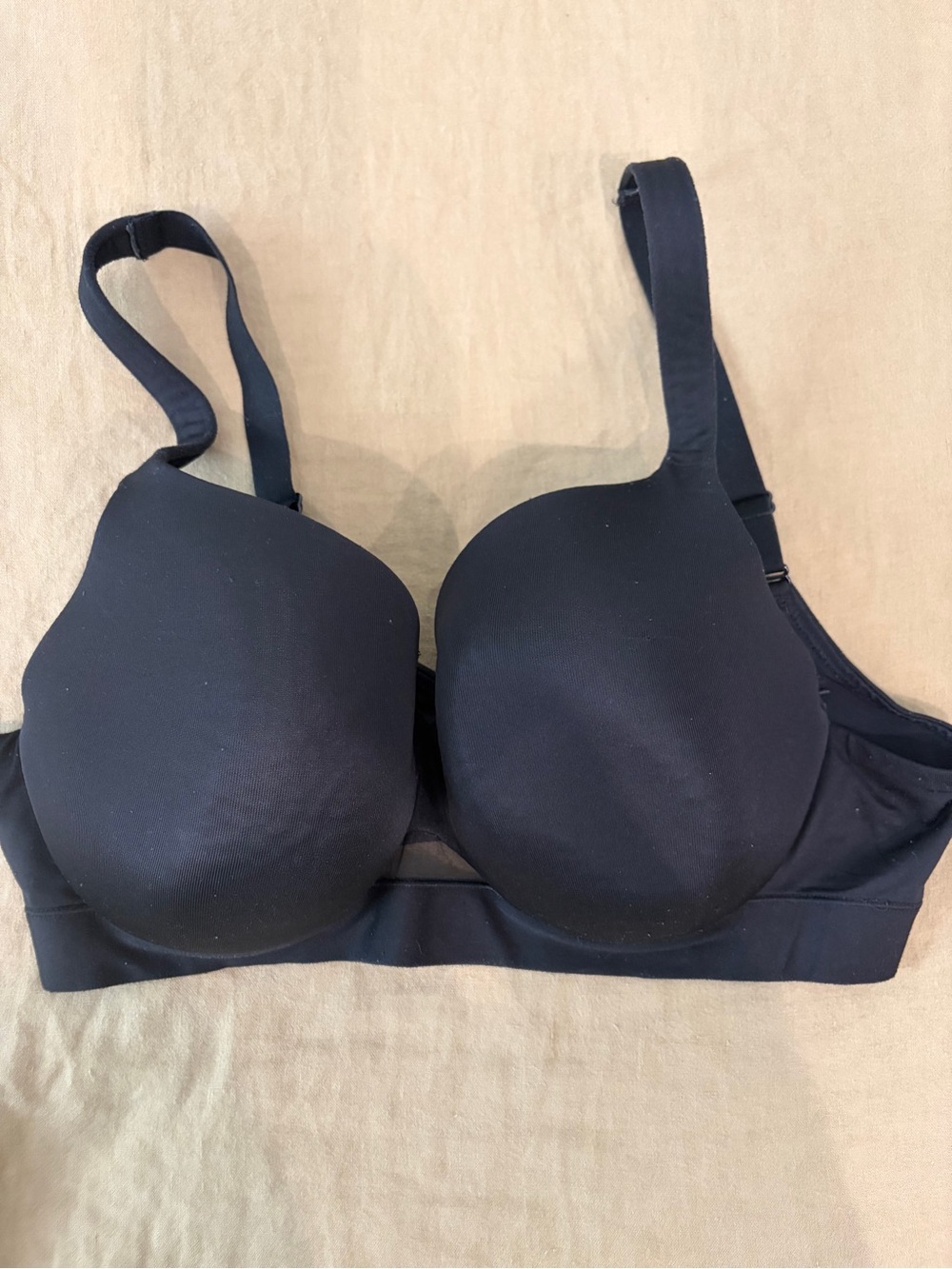 Cacique Smooth Black full coverage underwire bra